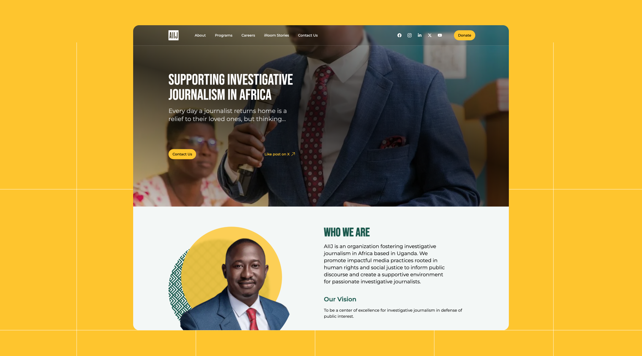 Website development features